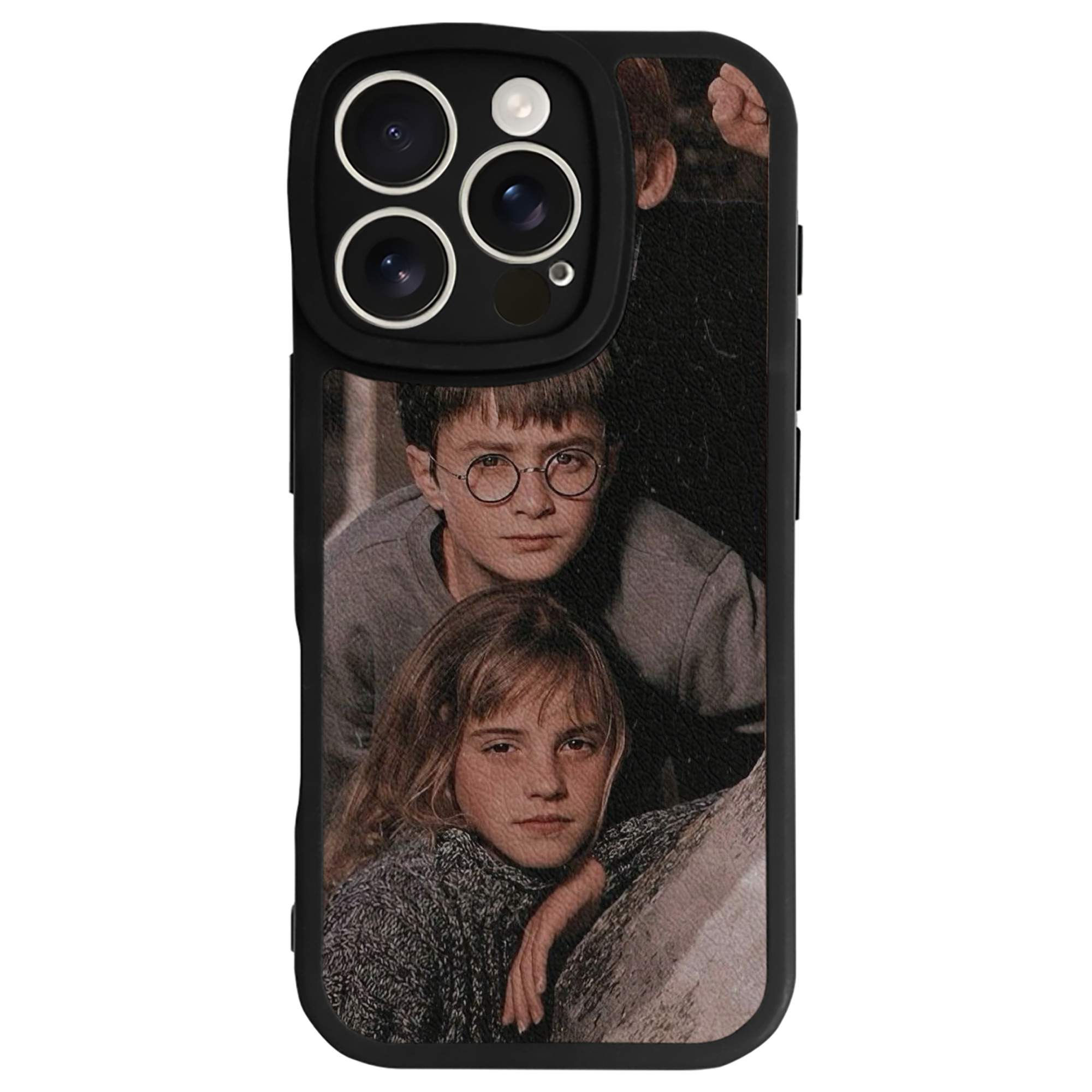 （画像用） Harry Potter ハリー・ポッターシリーズ 【iPhone 16シリーズ対応】シリコンスマホケース（レザー調） 材質：シリコン